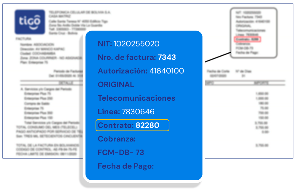 Conoce Tu Factura Tigo Business De Servicios Empresariales – Tigo BO