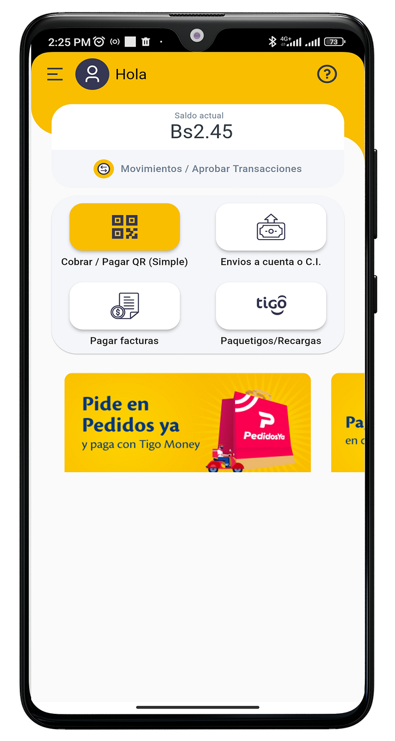 Conoce como ingresar a tu cuenta con la nueva App Tigo Money Bolivia ...